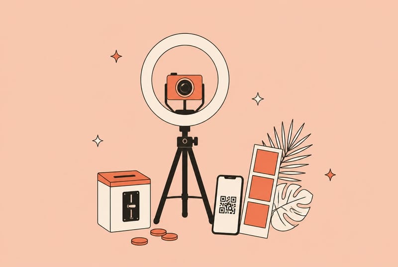 Photobooth Business in the Philippines (2026): Capital, Rates, Software and GCash